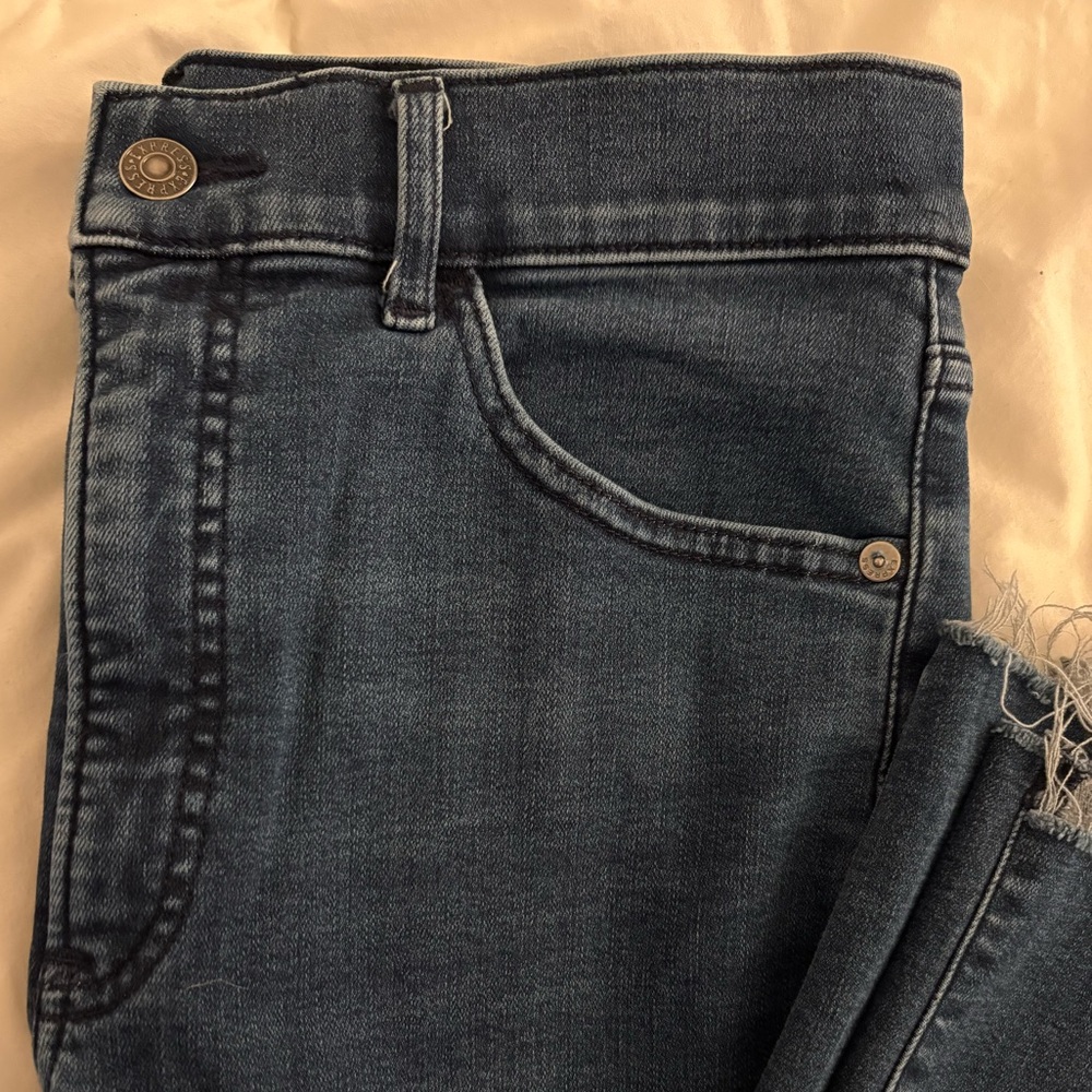 Express High Rise Women Jeans - Dark Blue